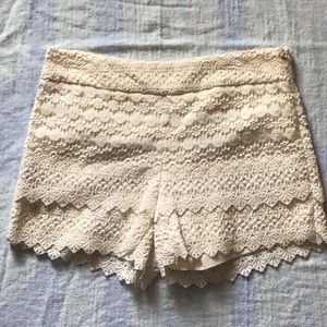 LOFT Lace Shorts